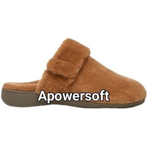 Adjustable Strap Mule Slippers — Vionic — Size 12